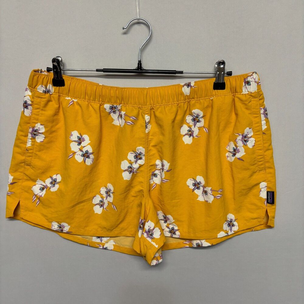 Patagonia Women Barely Baggies Shorts Size XL X-Large Floral C137 -22